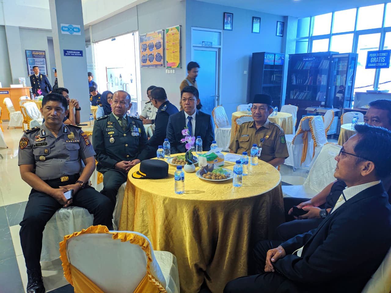 Komisi I DPRD Kabupaten Indragiri Hilir Hadiri Upacara dan Syukuran Hari Bhakti Imigrasi ke-76